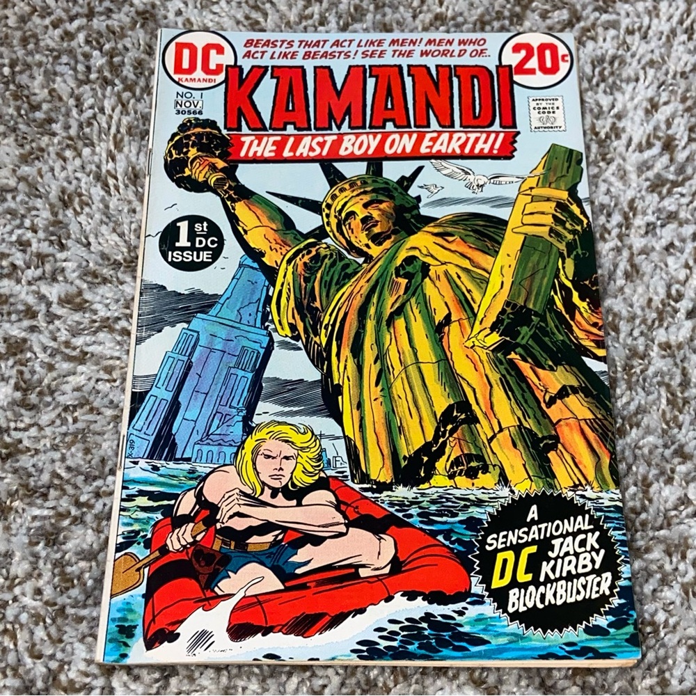 VINTAGE DC COMICS KAMANDI Key 1st Appearance Jack Kirby Blockbuster Comic #1